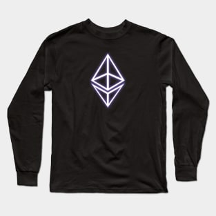 Purple Shine of Ethereum Long Sleeve T-Shirt